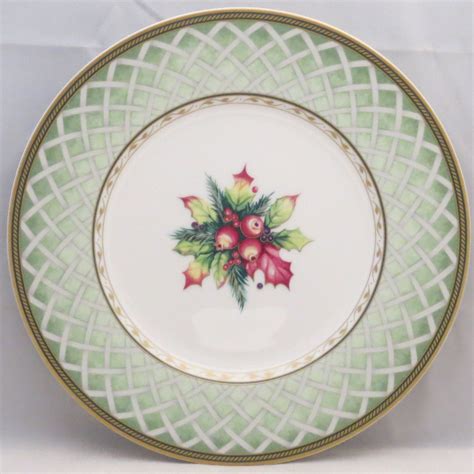 Fitz And Floyd Christmas Salad Plates Wayfair