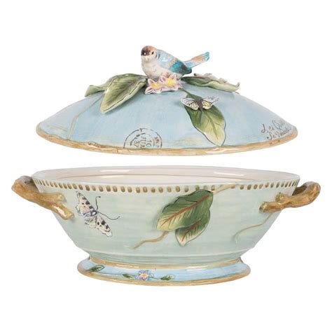 Fitz and Floyd Toulouse Tureen With Ladle - Etsy