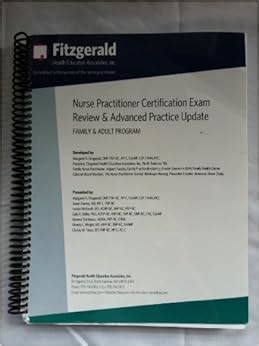 Fitzgerald nurse practitioner review. Fitzgerald Nurse Practitioner Certification Exam Review CDs by Margaret A. Fitzgerald - ISBN 10: 1579424236 - ISBN 13: 9781579424237 - Fitzgerald Health Education Associates, Inc. - 2010 