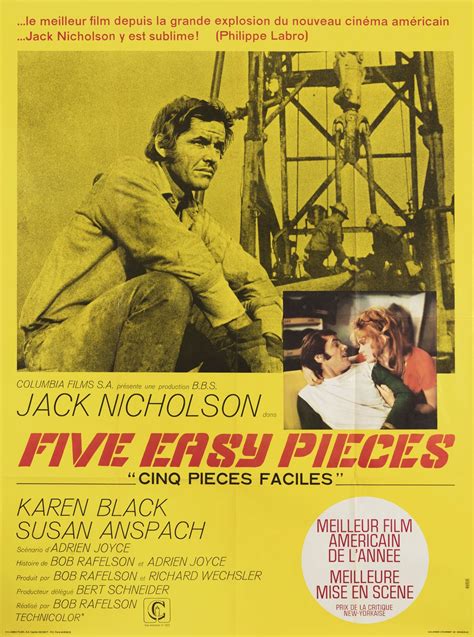 Five Easy Pieces (1970) movie poster - cinematerial.com