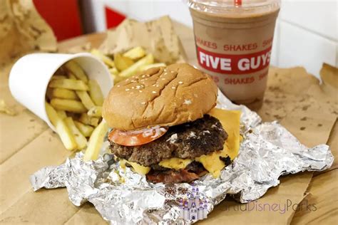 Five Guys Orlando - Hambúrguer Maravilhoso