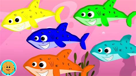 Five Little Sharks, Counting Song for Kids and Fun Learning …