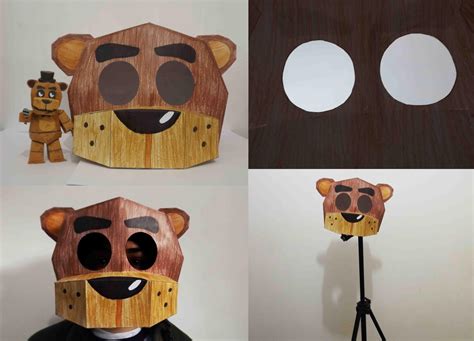 Five Nights At Freddys Mask Template