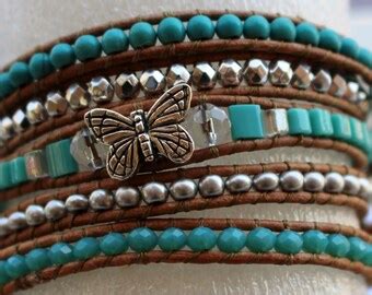 Five Wrap Bracelets - Etsy