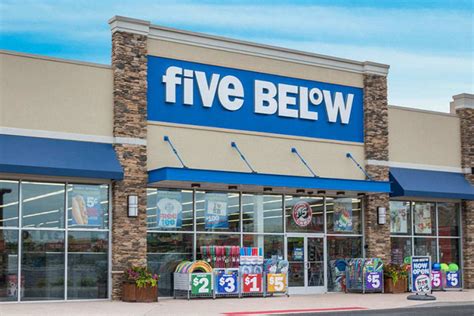 Your local Five Below located at 348 S. Route 59 is a place with unlimited possibilities where tweens, teens and beyond are free to Let Go & Have Fun in a color- popping, music pumping, super-fun shopping experience. ... 12736 IL-59. Plainfield, IL 60585. US. phone (815) 518-6535 (815) 518-6535. 7.96 mi to your search. Get Directions. Visit .... 