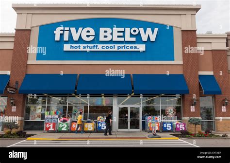 Five Below sits not far from the intersection of Pl