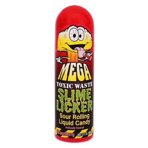 Slime Licker MEGA Size - 2-Pack of Sour Rolling Liquid Ca