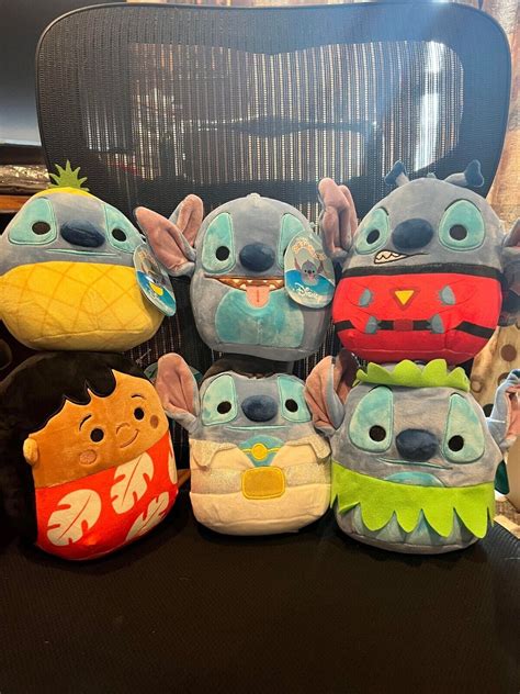 product details. disney© squishmallows™ are super cute, marshmallow-soft versions of your fave characters! this plush stitch™ is a must for …. 