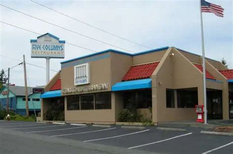 Five Columns Restaurant. Claimed. Review. Save. Share. 90 reviews #24 of 237 Restaurants in Bellingham $$ - $$$ Mediterranean Greek Vegetarian Friendly. 1301 E Maple St off Samish Way, Bellingham, WA 98225-5703 +1 360-676-9900 Website. Closed now : See all hours.. 