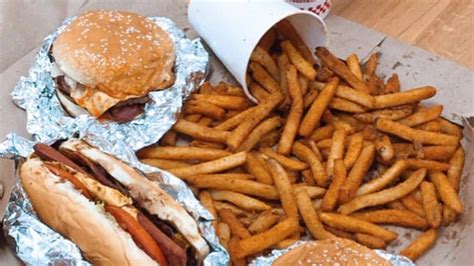 A burger, fries and shake from your local Five Guys at 2026 Ford Parkway in St. Paul sounds pretty good, doesn't it? Visit us or order online now!.