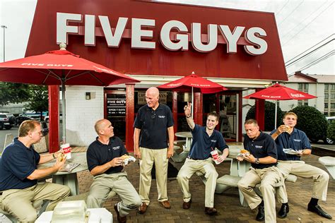 Five guys guys. Welcome! For a more streamlined ordering experience, including fries timed perfectly to your arrival and order updates along the way, sign up for a Five Guys account. Already have an account? Log In. Take a peek at Five Guys full menu at Five Guys International Dr in Orlando FL and start your order! 