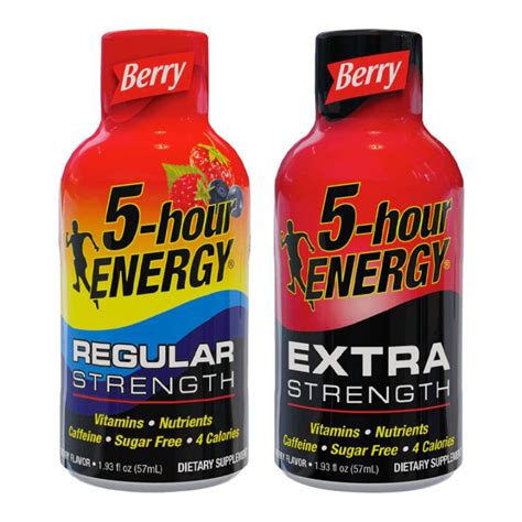 Five hour energy caffeine. Caffeine levels per serving ranged from about 6 milligrams to 242 milligrams per serving--and some containers have more than one serving. The highest level was in 5-hour Energy Extra Strength; the ... 