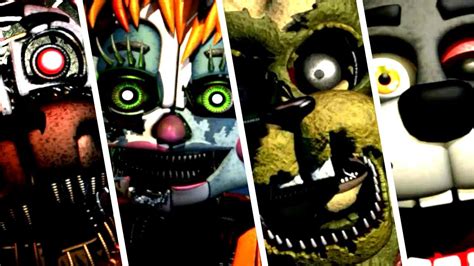Oct 24, 2023 · Five Nights at Freddy’s 2 (2014) Available on: Android/IOS, Nintendo Switch, PC, PlayStation 4, Xbox One. Five Nights at Freddy’s 2 is next in a chronological playthrough and brings players to ... .