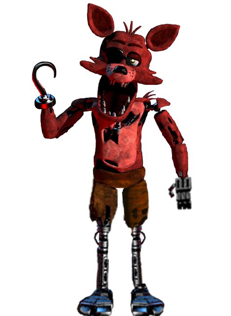 Within this set is everyone's favorite swashbuckling pirate captain, Foxy. Foxy is one of the main antagonists of the first Five Nights at Freddy's game, alongside Freddy, Bonnie, and Chica. He is characterized as a rebellious, boisterous pirate and a separate attraction to the main stage, providing his show in Pirate's Cove.. 