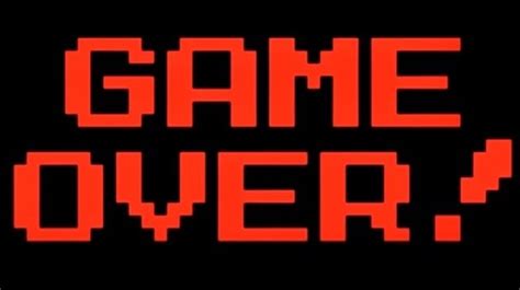 Five of the Best Game Over screens 