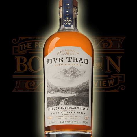 Five trail whiskey. The whiskey has been released across four markets, Colorado, Georgia, Nevada, and New York for a suggested retail price of $59.99. The iconic Molson Coors Beverage Company recently released its first-ever whiskey, Five Trail Blended American Whiskey, the beginning of the brand’s foray into full-strength spirits. 