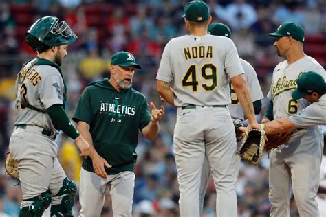 Five-run second inning dooms A’s in 7-3 loss to host Red Sox