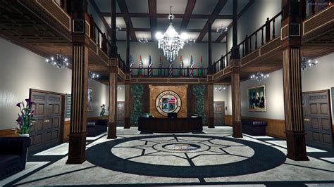 Fivem city hall interior.  High-quality design, optimized performance, and realisti...