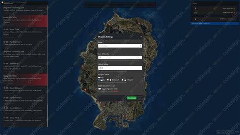 Fivem dispatch script codesign.  We have a large, active community and thous...