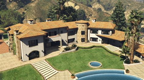 Explore the amazing Blossom Mansion in GTA V FIVEM with BrambiShop. 