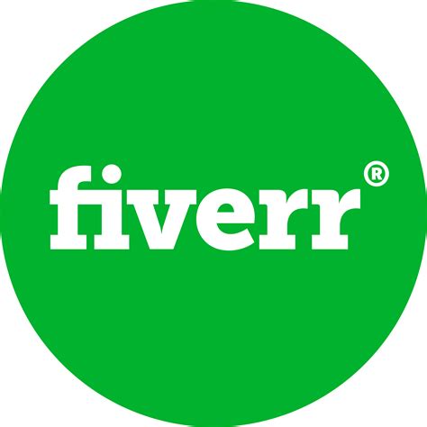 Fiver logo design. Minimalist logo design mocked up on a wrapping paper. Made by lyonn_agency 