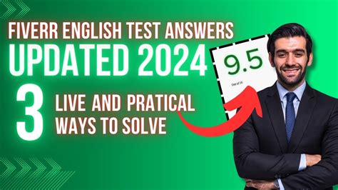 Fiverr English Test Answers 2024 PDF Complete Notes