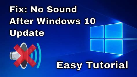 Fix "No Sound After Windows 10 Update" - Wondershare