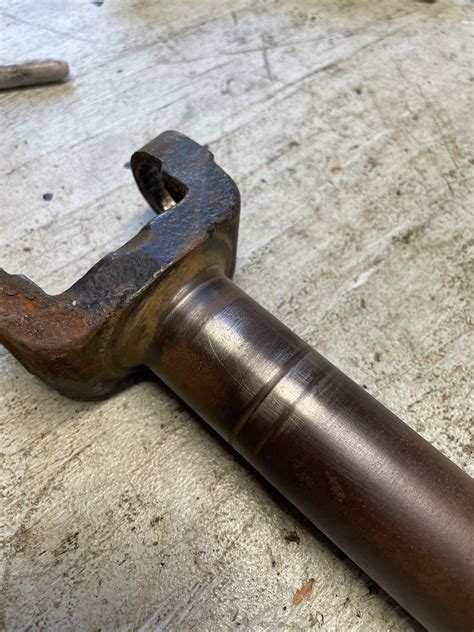 Fix Bent Driveshaft Yoke Vintage Mustang Forums