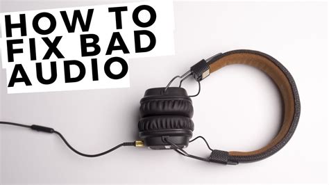 Fix Crappy Audio Remove Echo & Make it "Thicker" - YouTube