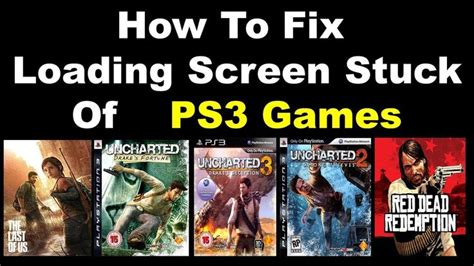 Fix Loading Screen Stuck of PS3 Games Infinite Loading Screen YouTube