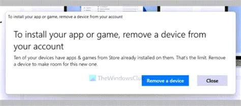 Fix To Install Your App Or Game Remove A Device From Your …