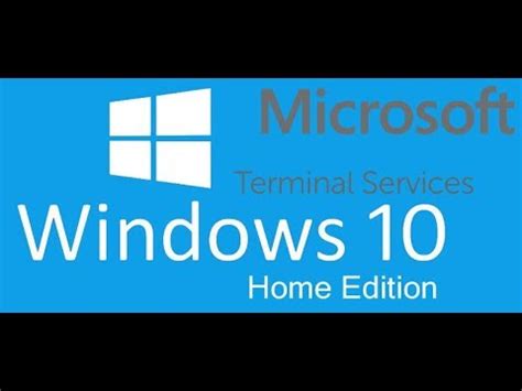 Fix Windows 10 Home RDP - YouTube