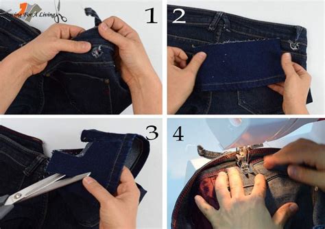 Fix it: Broken Jean Belt Loop Monday Sewing