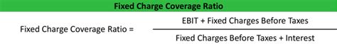 Fixed Charge Coverage Ratio; and Debt Service Charges