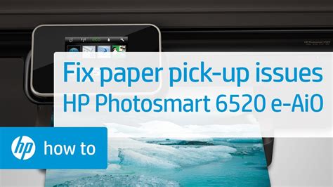 Fixing Paper Pick-Up Issues HP Photosmart e-All-in-One …