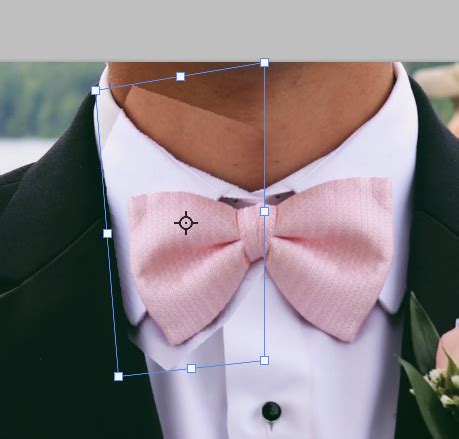 Fixing a crooked bow tie - Adobe Support Community