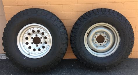 Well I just put a set of FJ Cruiser steelies on my 1977 FJ40. Had to use spacers to have appropriate back spacing, but the OE wheel studs are just to short for me. I have searched for several hours three separate times with no real answers. I also check FAQ twice for any direction. To no avail.. 