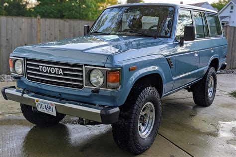 Fj60 for sale. Currently, a 1981 FJ60 has in #1 condition has crested $50K. It’s worth $29,800 in #2 condition and $20,400 in #3 (good) condition. The two most expensive FJ60s sold on Bring a Trailer were a 58,000-mile 1985 model for $55,000 last May and a 59,000-mile 1984 model for $51,000 in December. 1987 Toyota Land Cruiser FJ60 Toyota 
