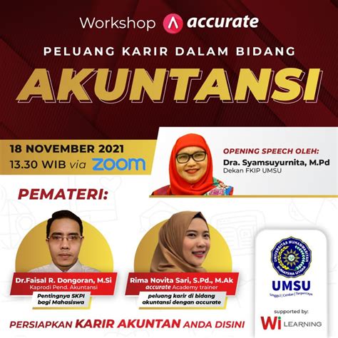 Fkip umsu adakan workshop prodi pendidikan akuntansi dengan