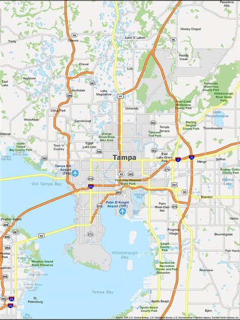  South Tampa is a region of several neighborhoods in Tampa, Florida and is located on the Interbay Peninsula. It is surrounded by Tampa Bay on the west, Hillsborough Bay on the east and West Tampa on the north. .