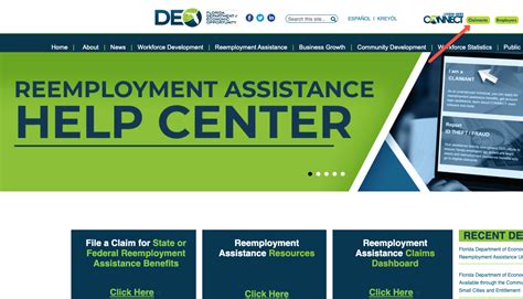 Fl unemployment login. To unlock your FloridaCommerce account after verifying with ID.me, follow the steps below. 1. Begin with FloridaCommerce. To get started: Go to the FloridaCommerce Reemployment Assistance site. In the form, select Click here for the Reemployment Assistance Help Center. Select I am a Claimant. Select Account Login Assistance. 