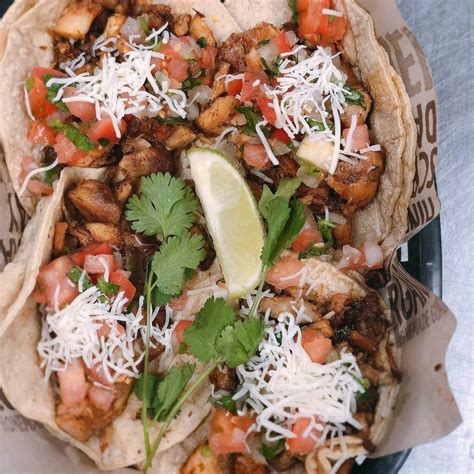 Street Corn Chicken Taco. $3.95. Ancho-rubbed chicken, roasted corn, Cotija cheese, drizzled in a chile-lime salsa on corn tortillas. Order online from Dearborn, including PLASTIC UTENSILS, MARGARITAS & SANGRIA, CHIPS & DIPS. Get the best prices and service by ordering direct!. 