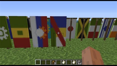 Flag of Seychelles Minecraft Banner