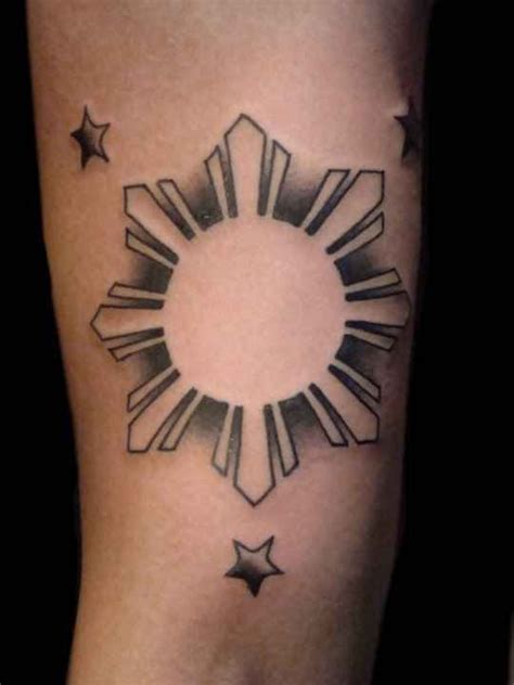 Flag of the Philippines 43 Rad Tattoos To Pay Tribute To Your