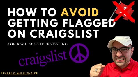 Red Flag #3: No negotiations. Just about everyone posting an item for sale on Craigslist knows that buyers are typically going to try to negotiate the price. In fact, if you were to use Craigslist .... 
