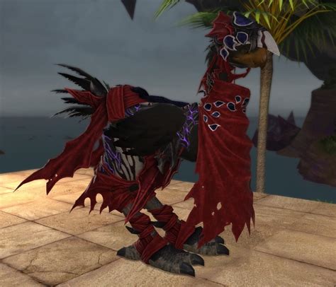 The Wolf Barding is a Chocobo Armor Set in Final Fantasy XIV, featuring a sinister, Daedric-style design that pairs exceptionally well with the new Archfiend Attire.As its name implies, the Barding gives its Chocobo a fierce, wolf-like appearance, furnished with a sizeable furred tail and even lupine ears.. 