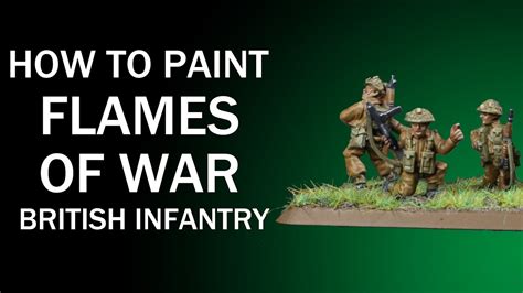 Flames of War Tutorial: How To Paint WW2 British …