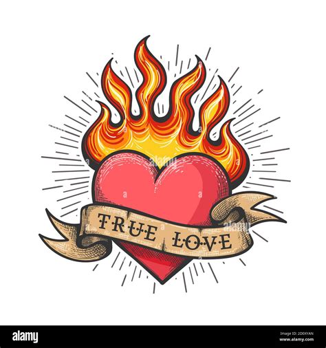 Flaming Heart Illustrations & Vectors - Dreamstime