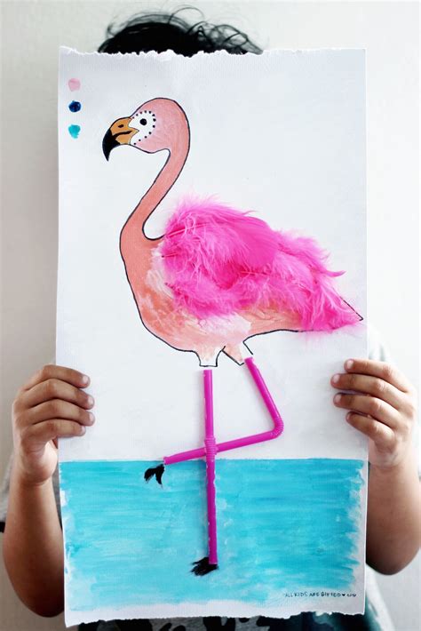 Flamingo Art Activity