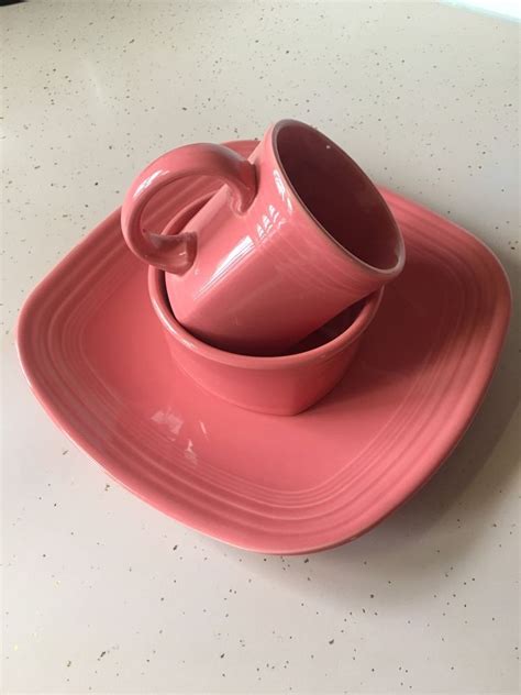 Flamingo Fiestaware Dinnerware from Homer Laughlin - Texas …